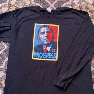President Obama longsleeve tshirt